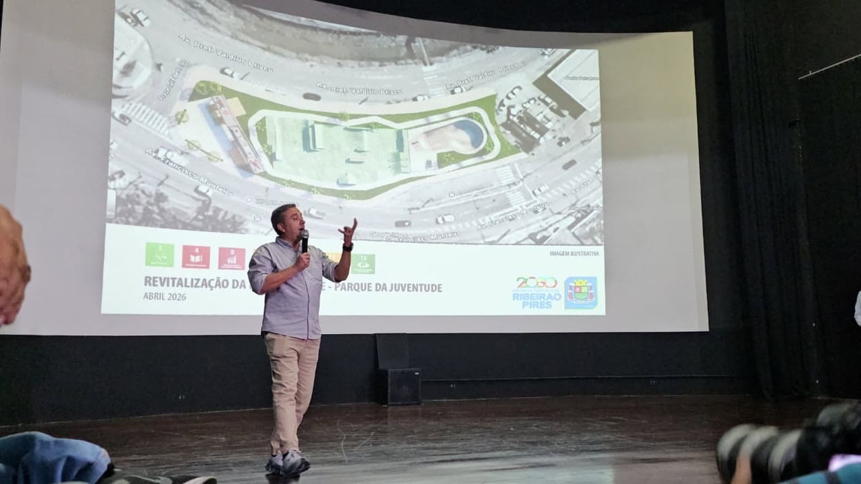 Guto Volpi lança ‘Smart Ribeirão Pires com câmeras de reconhecimento facial 