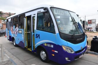 Com investimento mensal de R$ 50 mil, novo serviço de micro-ônibus terá Tarifa Zero para atender áreas de difícil acesso e beneficiar 30 mil moradores de Santo André. Foto: Divulgação/PSA