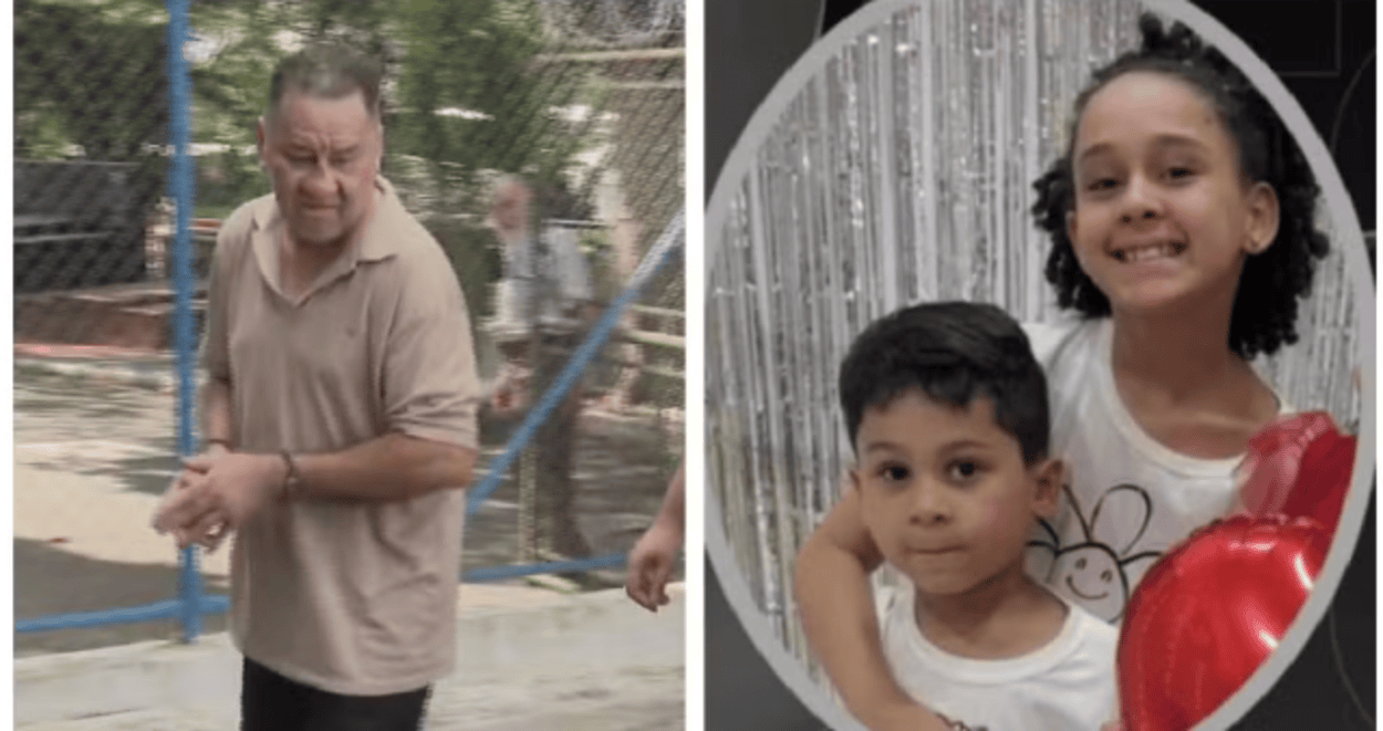  Demóstenes Dias de Macedo consumiu álcool na sexta-feira e foi preso; Isaias, de 6 anos, e Sophia, de 10, foram as vítimas fatais