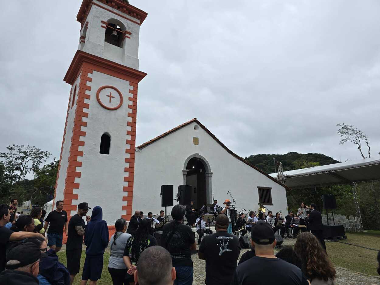 Orquestra Popular Alto da Serra abriu a programaçãoFOTO: Rafa Costa/PMETRP