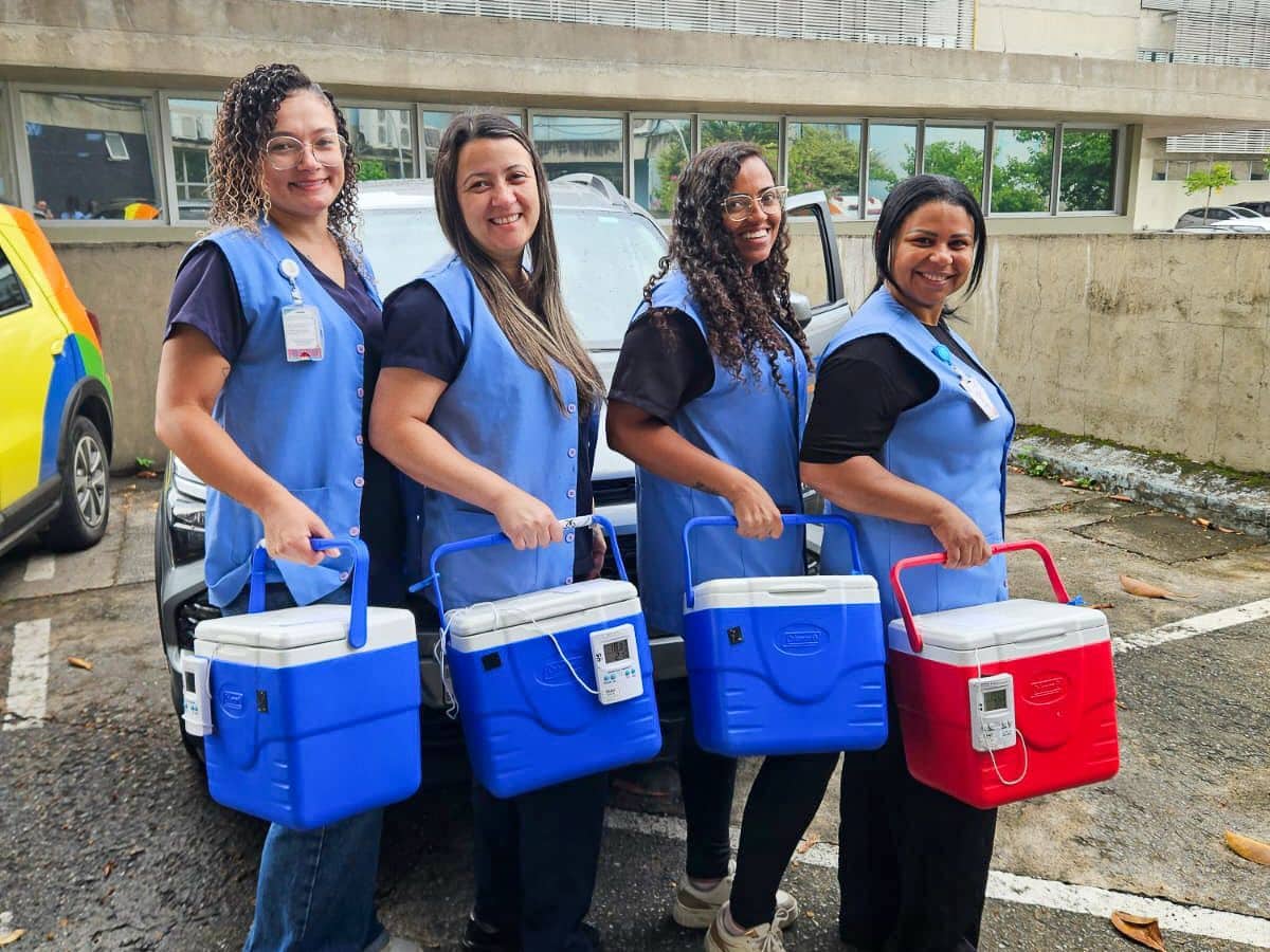 Em campanha de vacinação domiciliar do SAD em São Bernardo, 671 pessoas são imunizadas contra Influenza