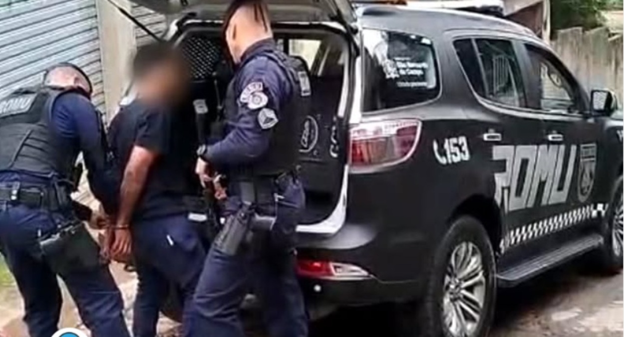 Romu prende homem procurado por descumprir medida protetiva em São Bernardo