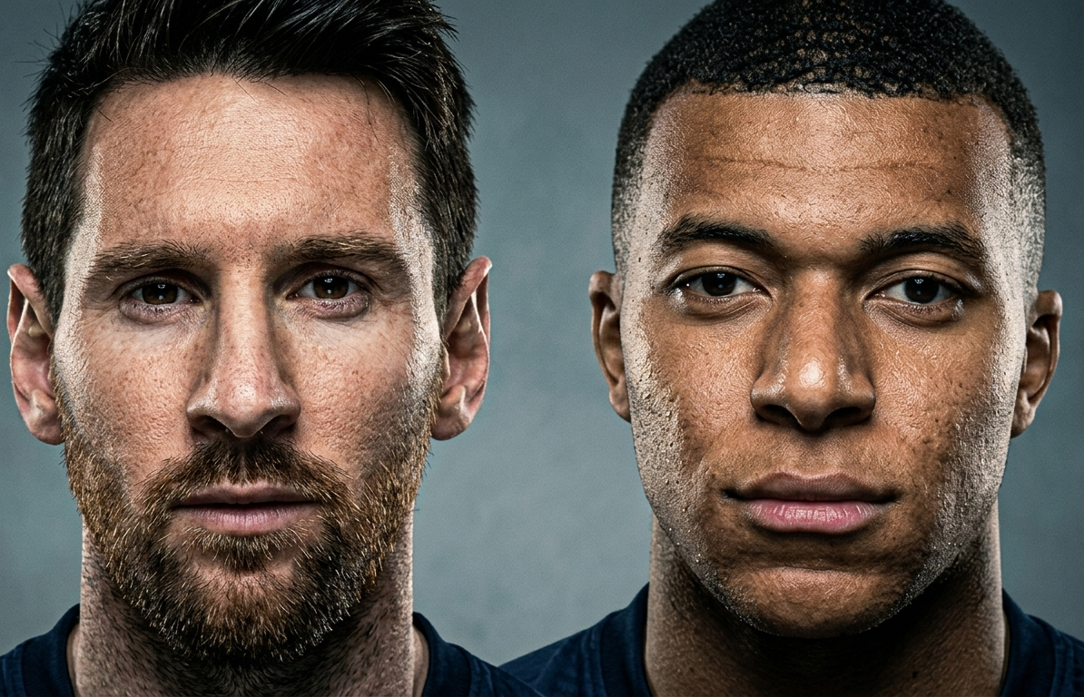 Messi e Mbappé