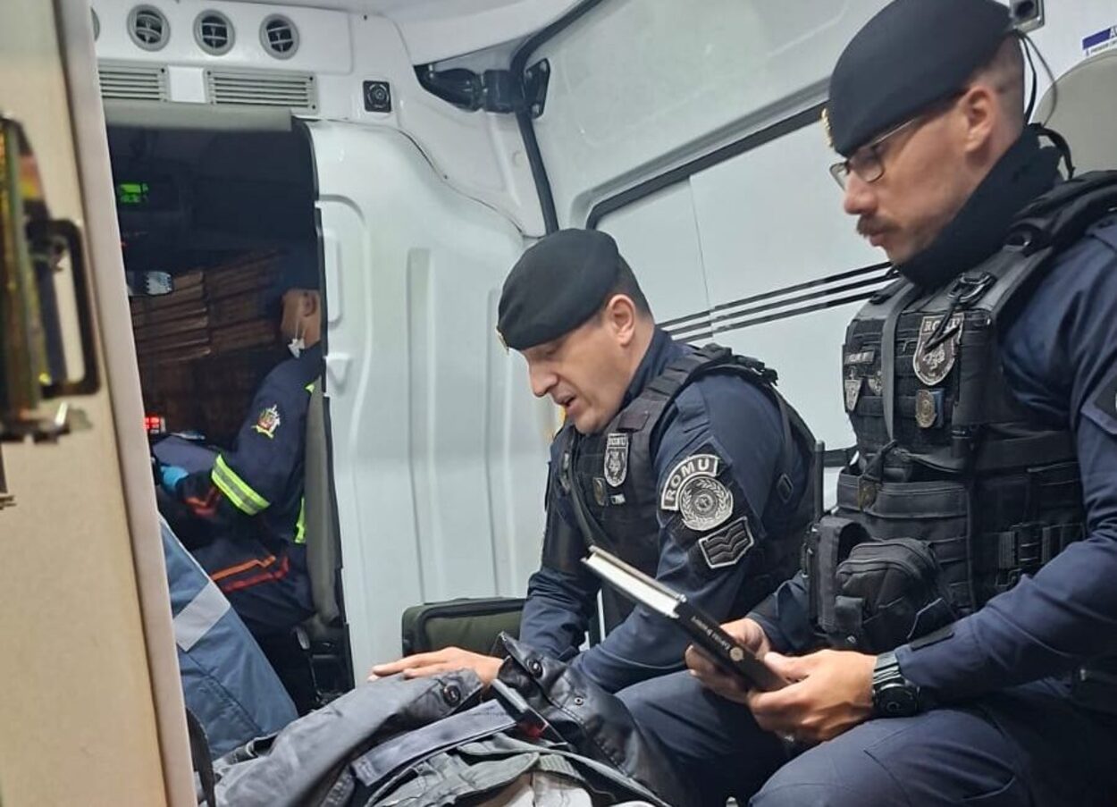 ROMU de São Bernardo gerencia crise e resgata homem em surto no bairro Alvarenga