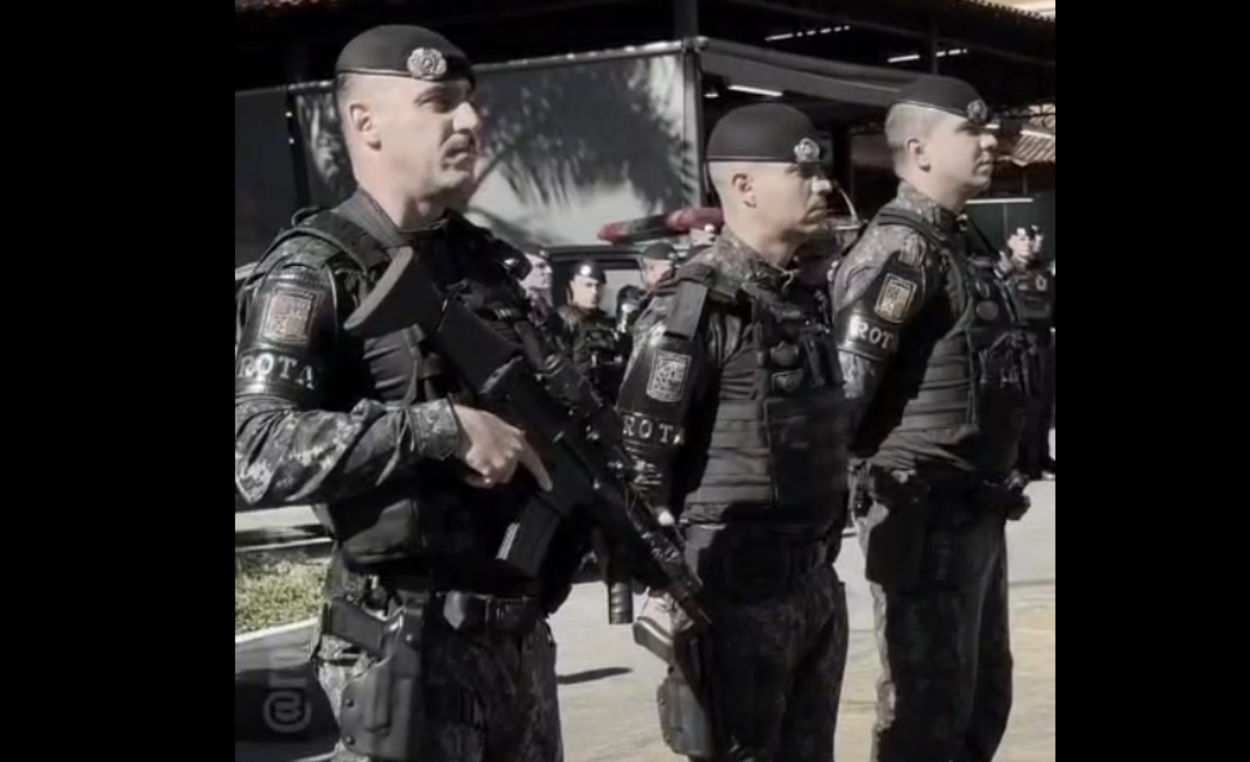 ROTA publica vídeo emocionante em homenagem a tenente baleado: "Trava a maior batalha de sua vida"