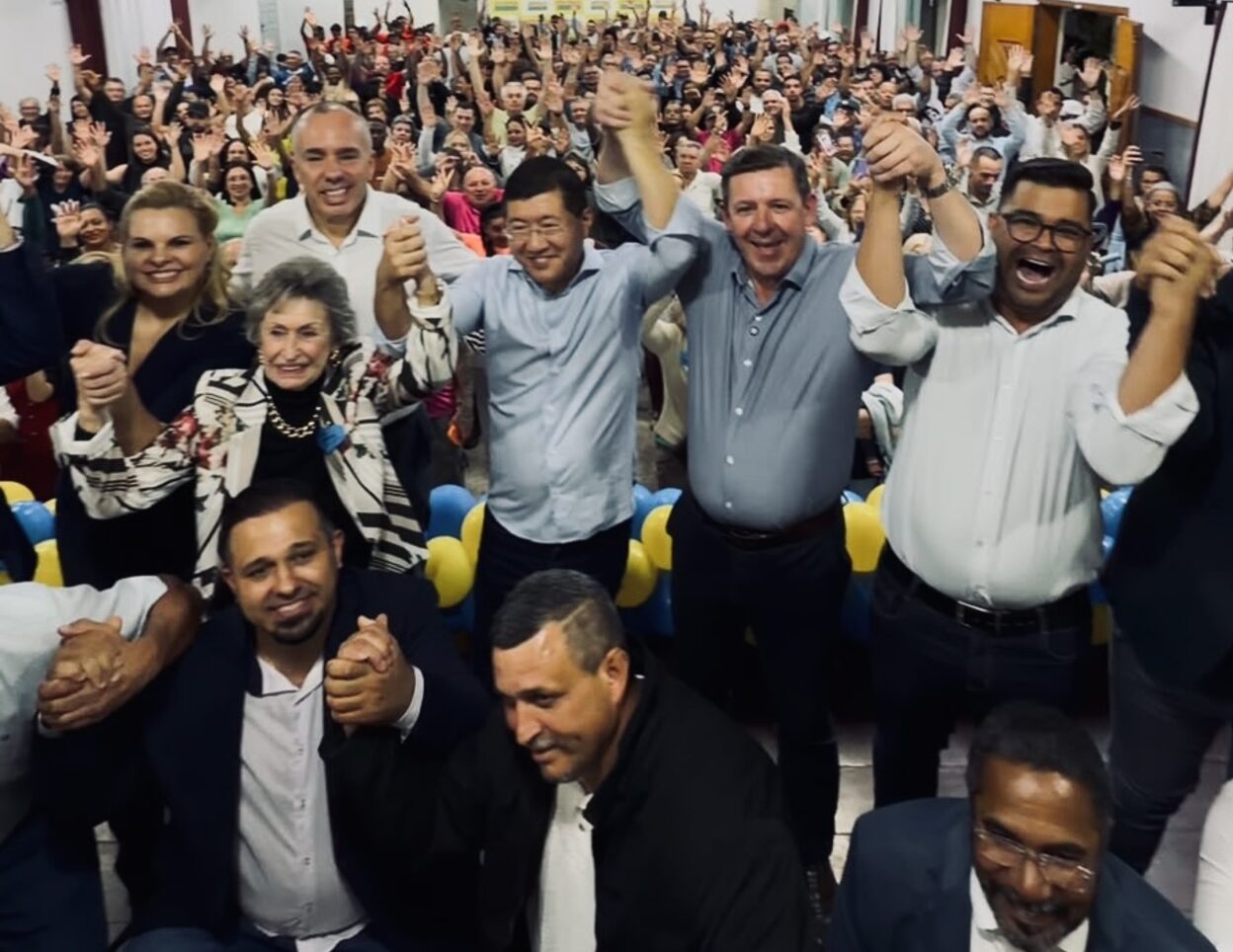 Carla e Orlando Morando recebem apoio do prefeito Taka Yamauchi e lideranças de Diadema