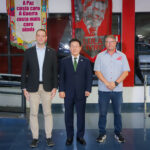 Metalúrgicos do ABC recebem presidente da República da Coreia do Sul na sede do Sindicato