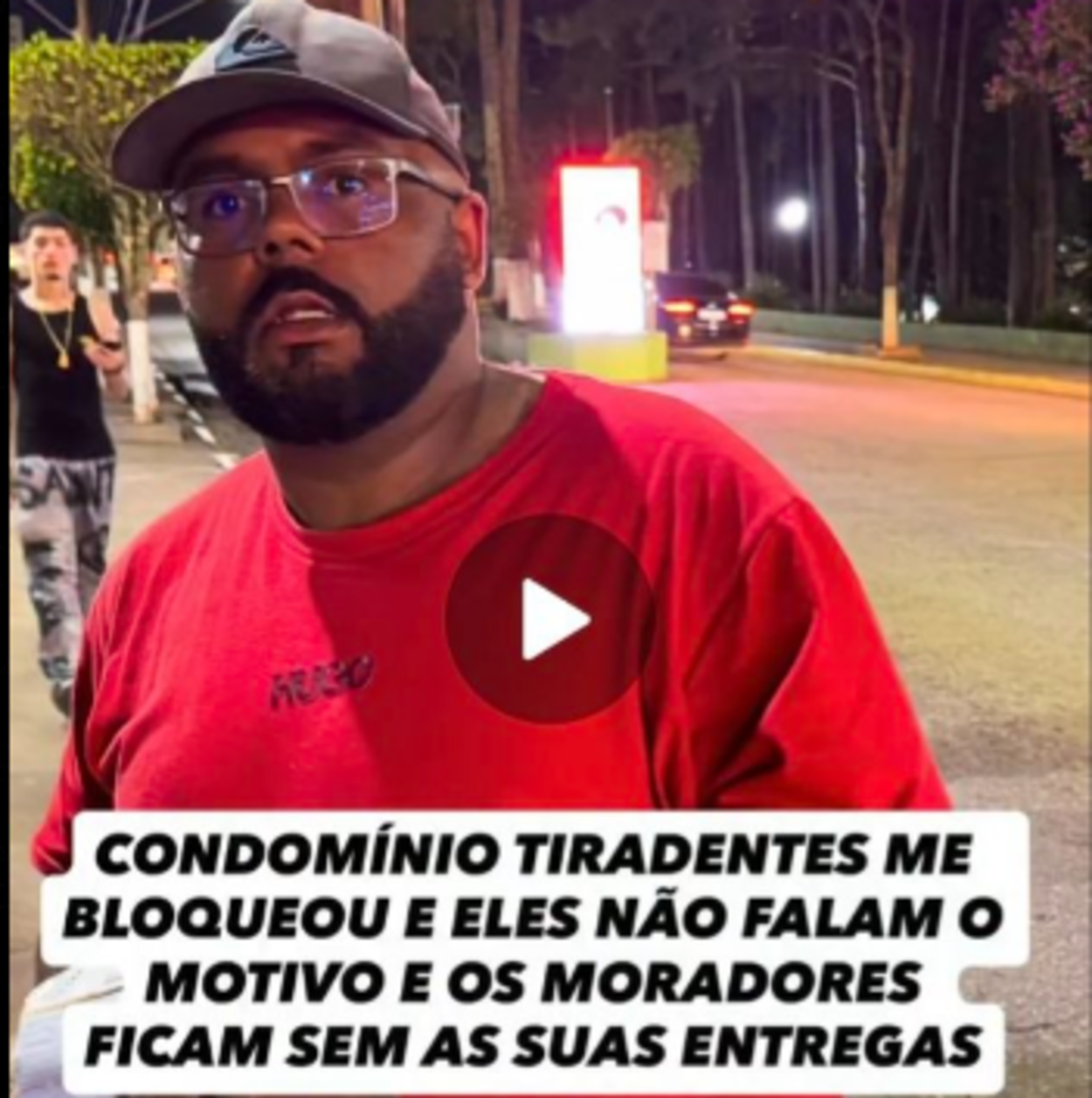 Entregador é barrado em condomínio de São Bernardo; administração diz que ele foi bloqueado por descumprir regras
