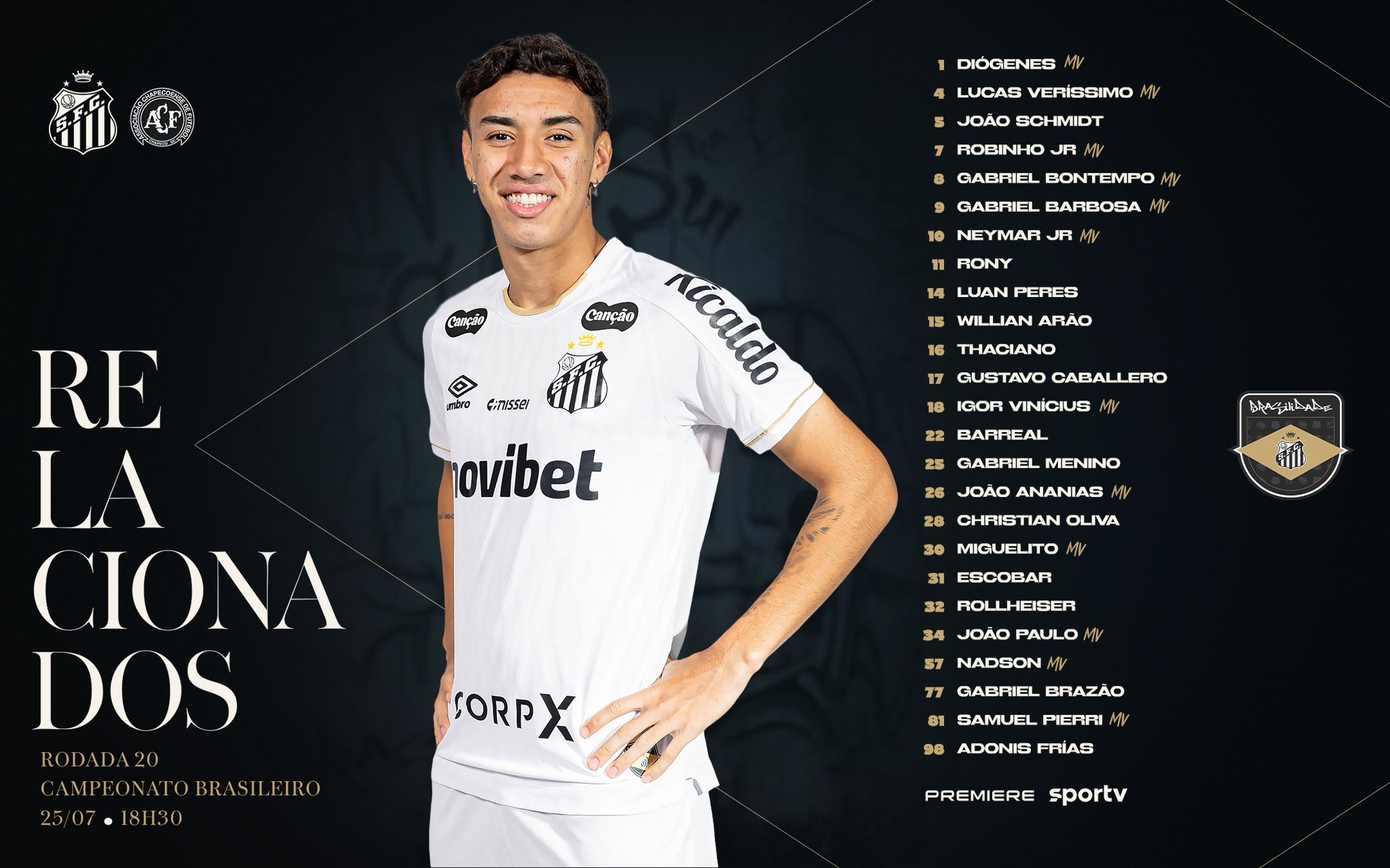 santos neymar