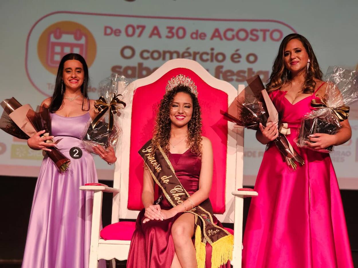 Ribeirão Pires elege Amanda Alves como a Princesa do Chocolate 2026