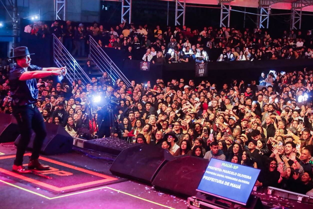 Filho do Piseiro arrasta 40 mil pessoas e transforma Quermesse de Mauá em grande festa