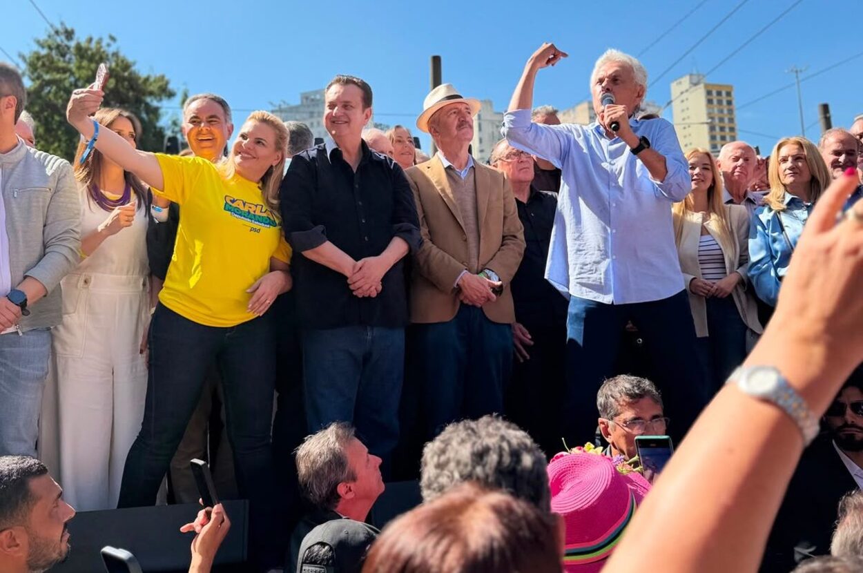 PSD homologa candidatura de Carla Morando à Alesp em convenção que oficializou Caiado à Presidência