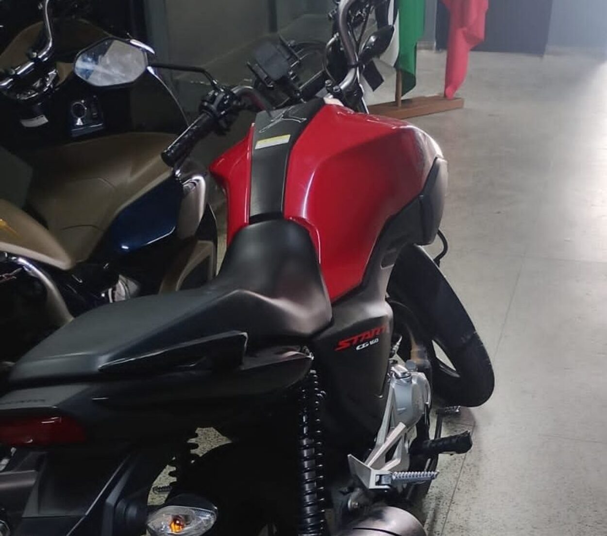 Homem usou uma motocicleta na ação e acabou sendo localizado pelos agentes no município vizinho de Diadema 
