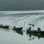 Guarda Ambiental de São Bernardo apreende duas embarcações e quase 1 quilômetro de redes irregulares na Represa Billings