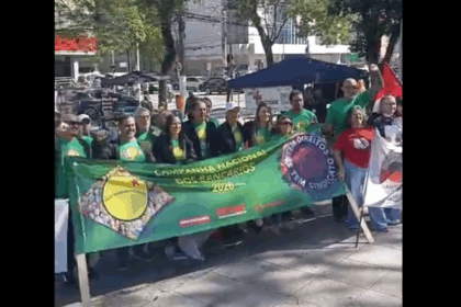 Bancários protestam em São Bernardo e fecham agências na Marechal Deodoro até as 13h