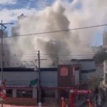Incêndio em coifa do Burger King mobiliza bombeiros e assusta moradores em São Bernardo