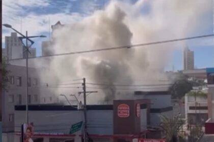 Incêndio em coifa do Burger King mobiliza bombeiros e assusta moradores em São Bernardo
