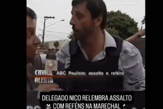 Delegado Nico relembra assalto com reféns no Centro de São Bernardo do Campo
