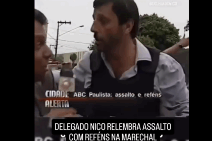 Delegado Nico relembra assalto com reféns no Centro de São Bernardo do Campo