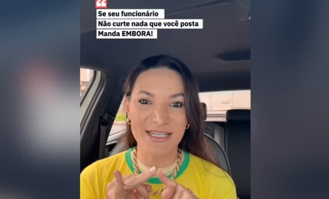 Empresária defende demissão para quem não interage nas redes da empresa
