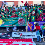Campanha Nacional 2026: Bancários do ABC encerram manifestação e cobram aumento real de 5% e fim de metas abusivas