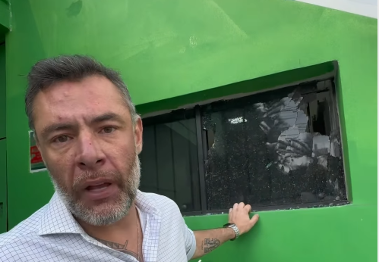 Ataque a tiros atinge diretório político do deputado Fernando Marangoni em Santo André
