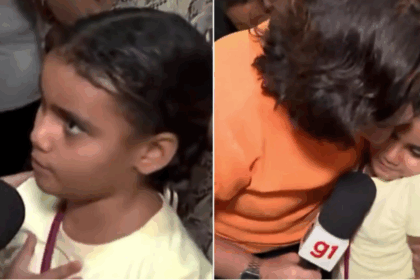 Repórter da TV Globo se emociona com relato de menina de 8 anos que perdeu a mãe no Recife