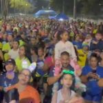 Noite do feriado foi animada com atividades do projeto Corre Com a Gente