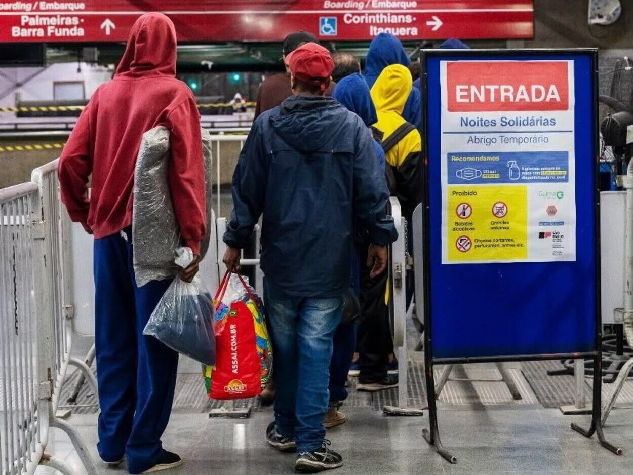 Defesa Civil SP alerta para frio intenso e Governo de SP mobiliza Abrigo Solidário