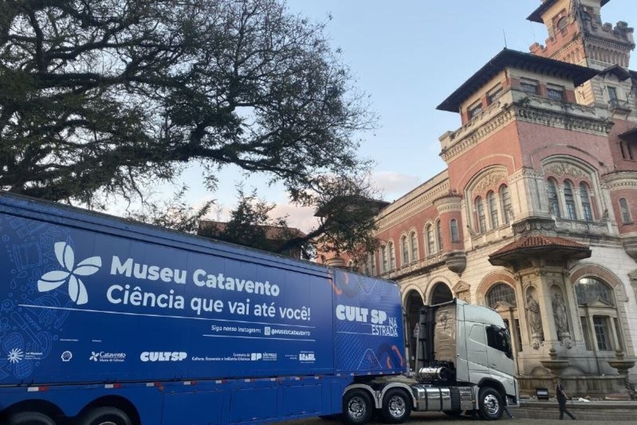 Prefeito de Diadema visitará a Carreta Itinerante do Museu Catavento nesta quarta