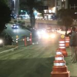 Santo André finaliza obras na primeira faixa do Viaduto Juscelino Kubitschek em apenas 12 dias