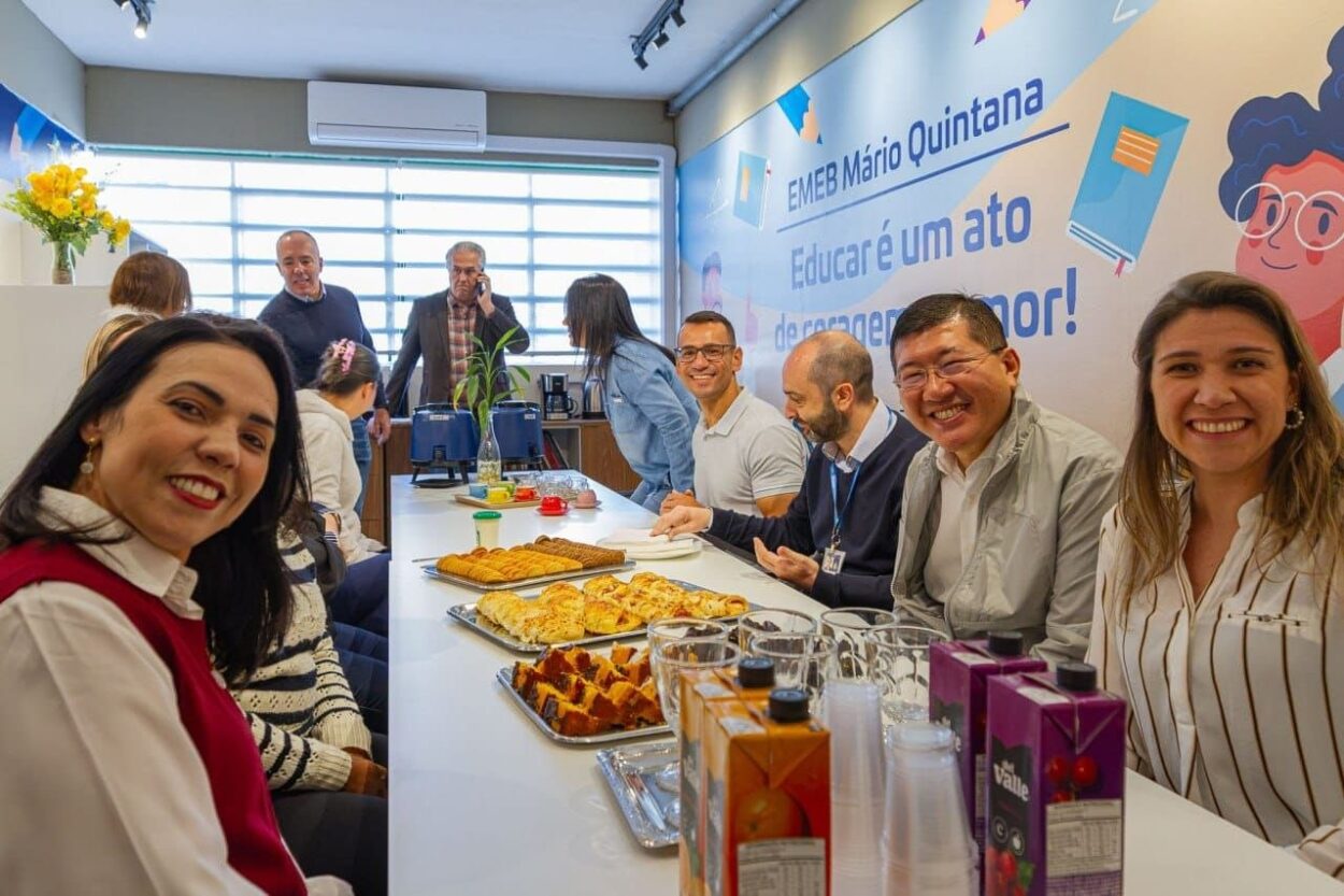 Escola da Vila Nogueira atende a 136 crianças de 0 a 3 anos; até o fim de 2026, serão 40 unidades revitalizadas em Diadema