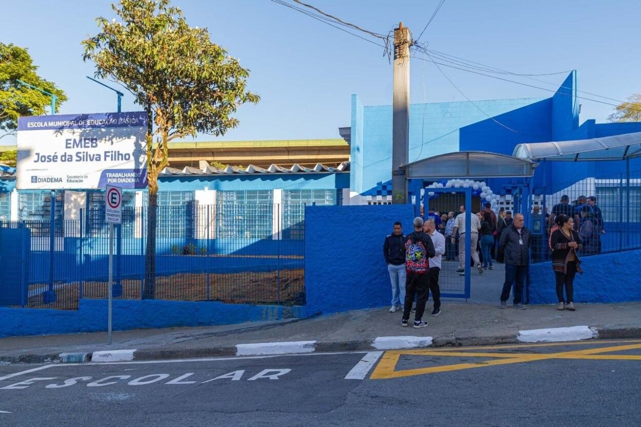 EMEB José da Silva Filho é a décima quarta escola municipal entregue revitalizada e recebeu melhorias estruturais 