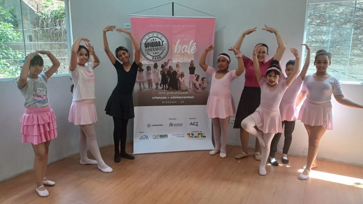 Oficinas culturais da Acriart promovem inclusão social e ampliam acesso à cultura em Diadema