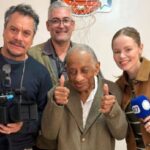 Aos 116 anos, morador mais velho de São Bernardo grava reportagem da Record