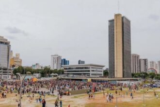 Aniversário de São Bernardo terá dia inteiro de diversão para as crianças no paço com tobogãs, canhão de espuma e futebol de sabão