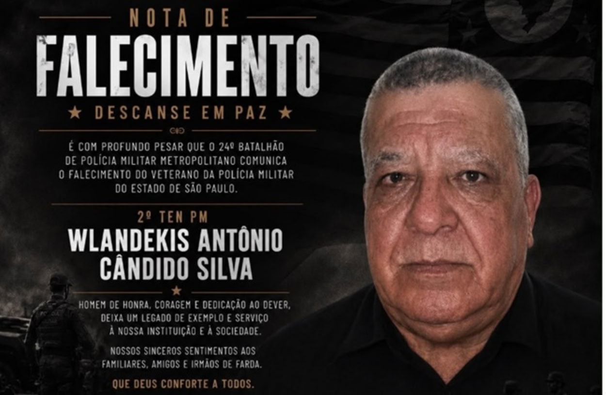 Morre em Diadema tenente da reserva Wlandekis, PM que participou de ação com 111 mortes no Carandiru