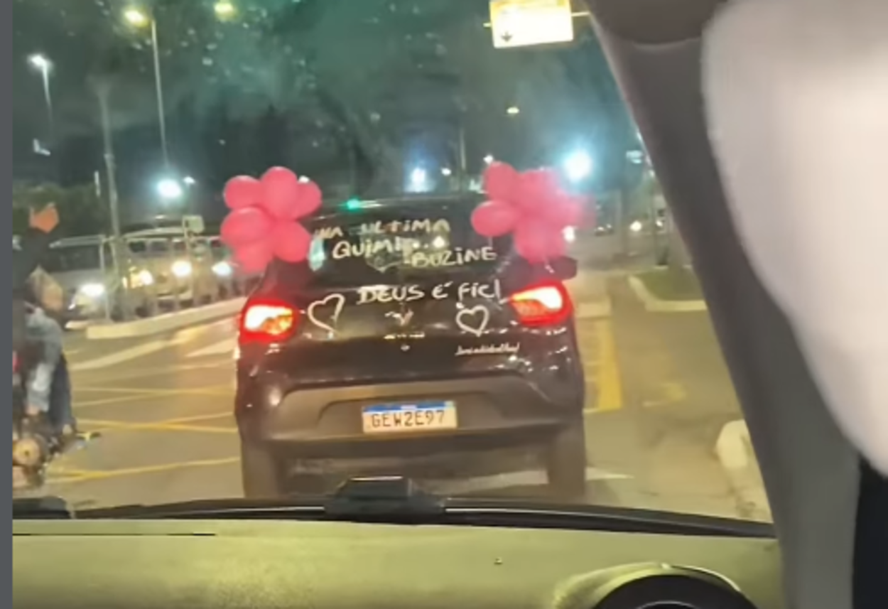 Carreata emociona São Bernardo após moradora vencer etapa contra o câncer