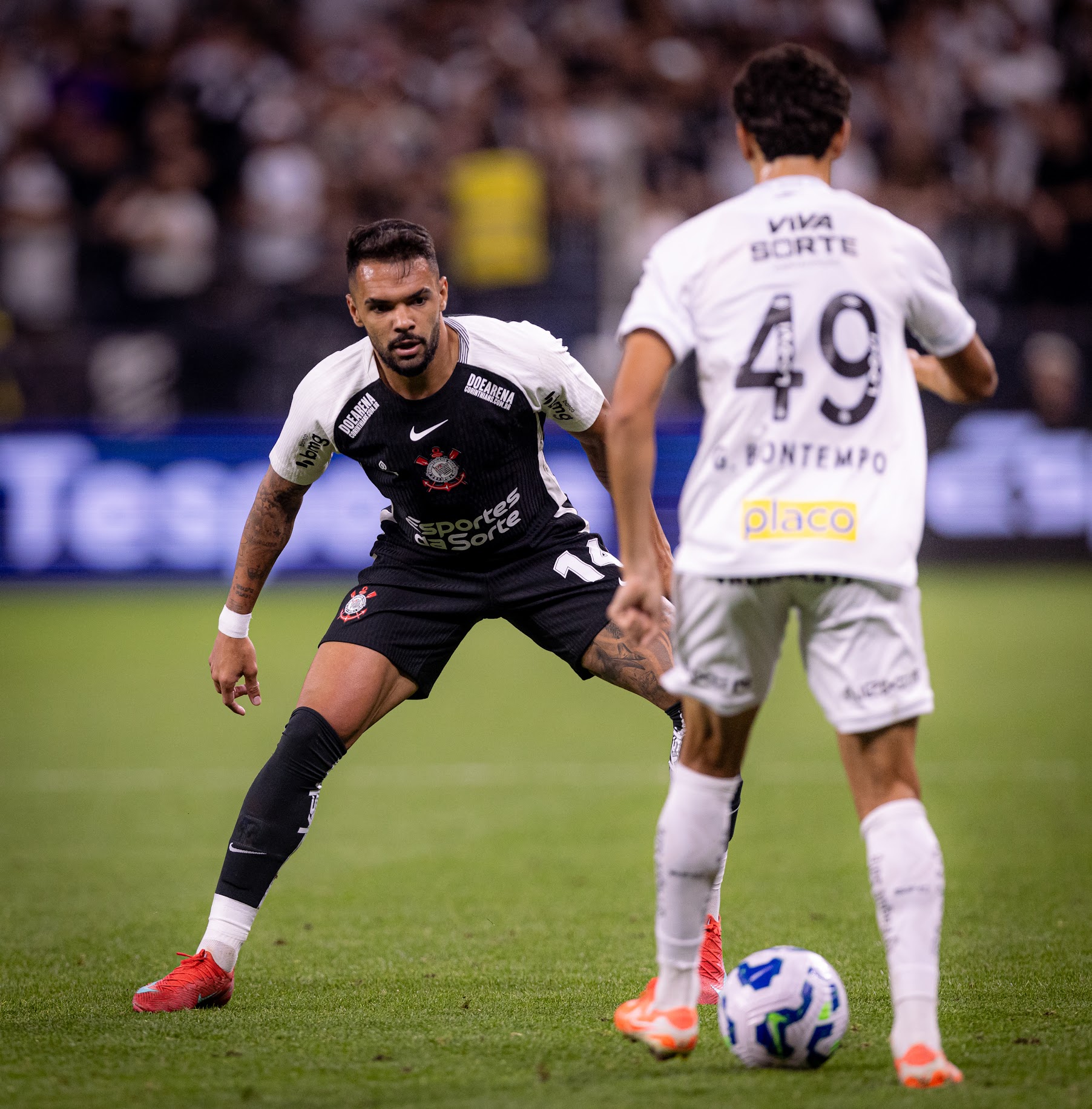 corinthians x santos
