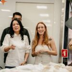 Primeira-dama do Estado visita Rio Grande da Serra e acompanha curso de Costura Criativa