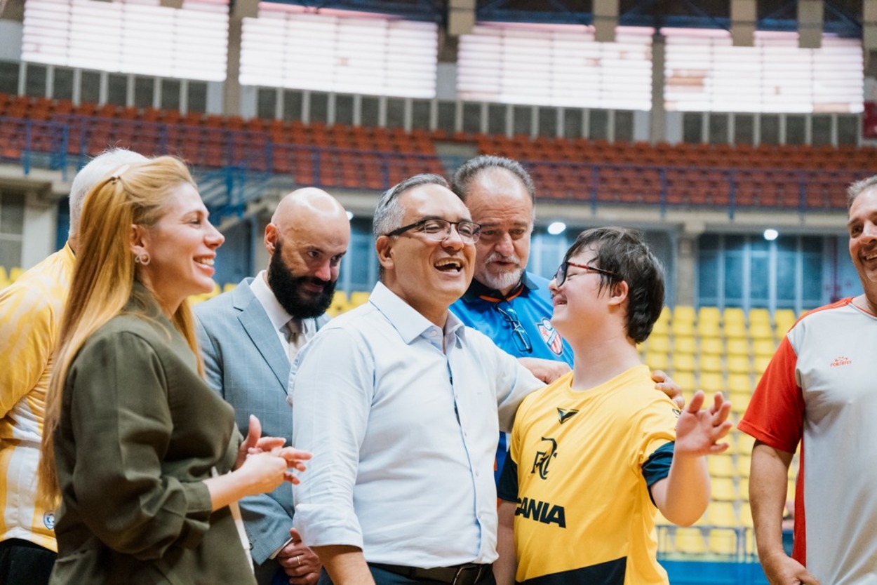 Afeto e Inclusão: Lançamento de Escola de Futsal Down em São Bernardo é Marcado por Emoção
