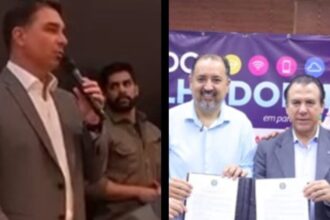Troca de farpas no ABC: Flávio Bolsonaro diz que Lula quebrou País e lideranças do PT rebatem acusação
