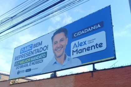 TRE-SP determina remoção de dezenas de outdoors de Alex Manente na região do ABCD