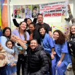 Bebê de 1 ano supera bronquiolite grave na UTI do Hospital de Urgência e mobiliza festa de alta em São Bernardo