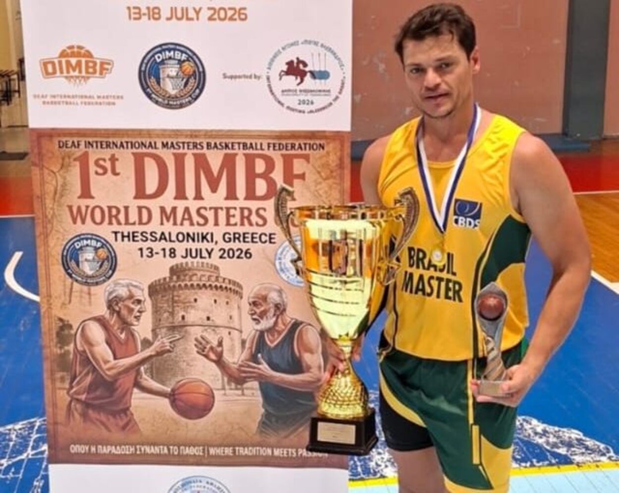 Mauense é convocado pela Seleção de Basquete de Surdos e busca apoio para representar o Brasil