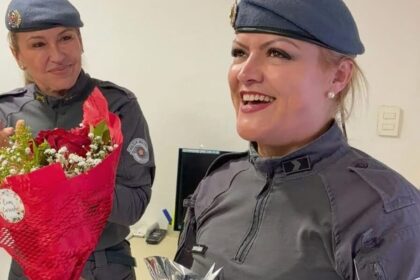 A emocionante despedida da sargento de Diadema que dedicou mais de 30 anos à PM   