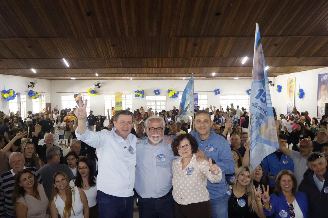 Um dos destaques da agenda de Orlando Morando foi o ato político em Ribeirão Pires para o lançamento oficial da candidatura de Clóvis Volpi a deputado estadual, consolidando a "dobrada" entre as duas lideranças.
