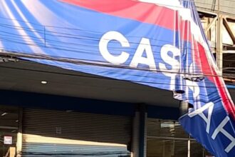 Fim de uma era: Lona na calçada marca encerramento da tradicional loja das Casas Bahia no Rudge Ramos, em SBC