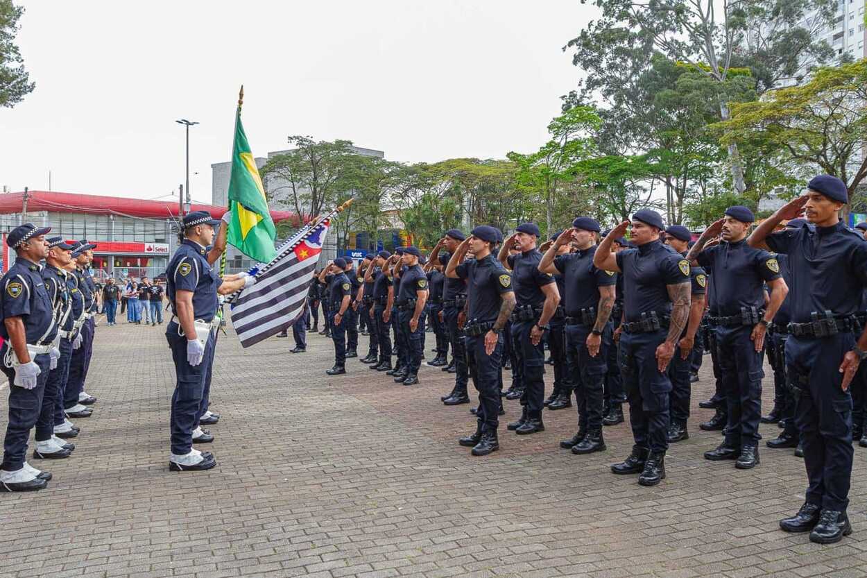 Evento marcado na Praça da Moça consolida o maior investimento da história na reestruturação da GCM, segundo informações do prefeito Taka