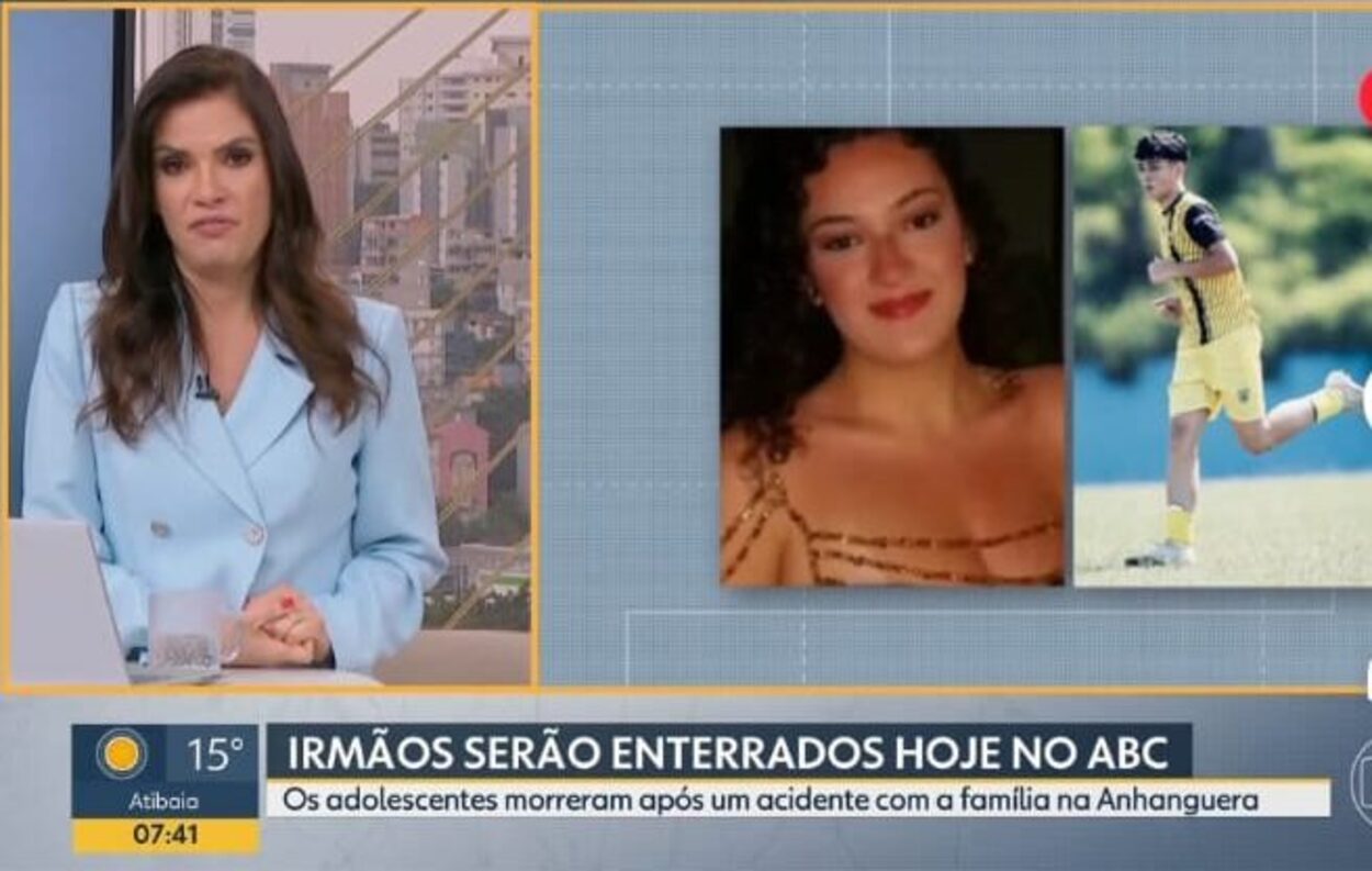 Tragédia na Anhanguera: Sabina Simonato se emociona ao vivo no 'Bom Dia SP' com morte de irmãos de SBC